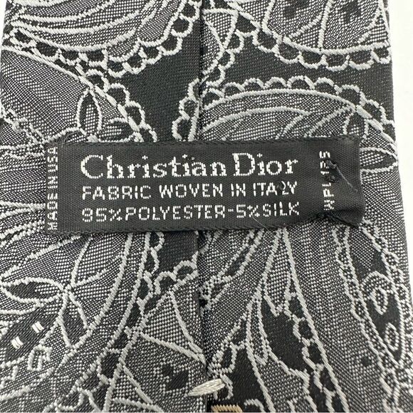 Christian Dior Designer Tie - Picture 3 of 3